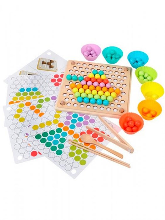 Мозаика с цветными шариками Bead Holder oy-033 (2) ZT-PA-001989-1 - фото 1326