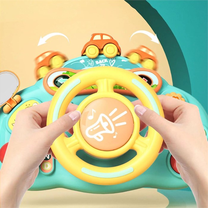 Развивающая игрушка Музыкальный руль ZT-SE-002412 - фото 2509
