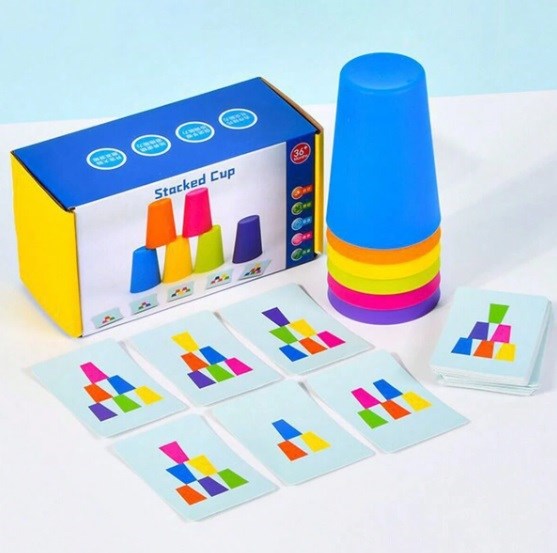 Настольная игра "Stacked cup battle" 6 стк ZT-NS-004870 - фото 3308