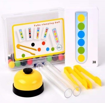 Развивающая игра Шарики в пробирке 2 игр ZT-GL-004872 - фото 3310