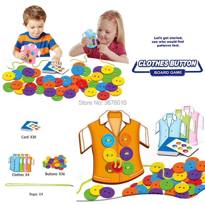 Настольная игра "Clothes button" ZT-NA-002005 - фото 3854