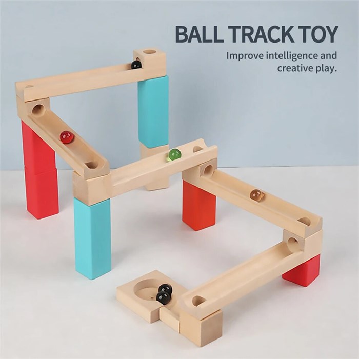 Деревянный лабиринт-трек Marble run FT ZT-KN-002487 - фото 4050