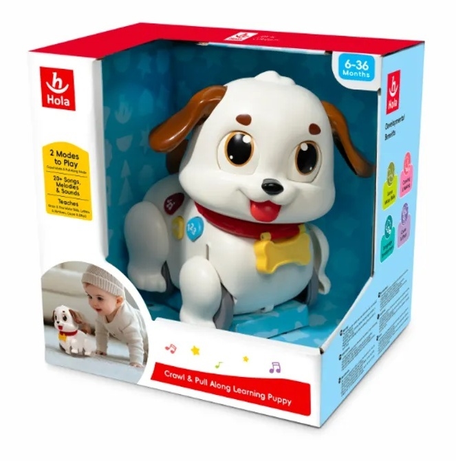 Интерактивная игрушка Щенок, со звуком и светом HE9977 HE9977 - фото 5209
