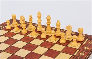 Шахматы деревянные 3 в 1. Wooden W7703H Мал. ZT-NA-002020