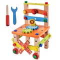 Игрушка из дерева конструктор Стул HM (2) ZT-KO-001797-1 - фото 1155