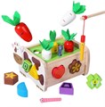 Деревянный куб-сортер Коровка JHTOY-579 ZT-SO-001702 - фото 1572