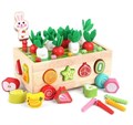 Каталка на колесиках морковка и червячки JHTOY - 556 ZT-SO-001705 - фото 1577