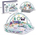 Развивающий игровой коврик для новорожденного с дугами и игрушками (2) ZT-SE-004976-1 - фото 3529
