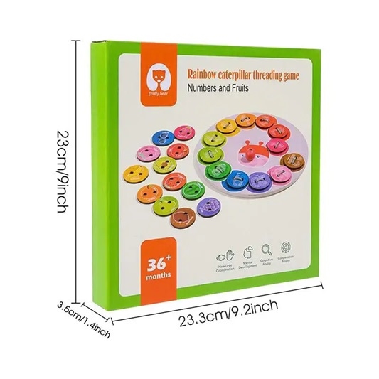Игровой набор Шнуровка Rainbow ZT-MR-002769