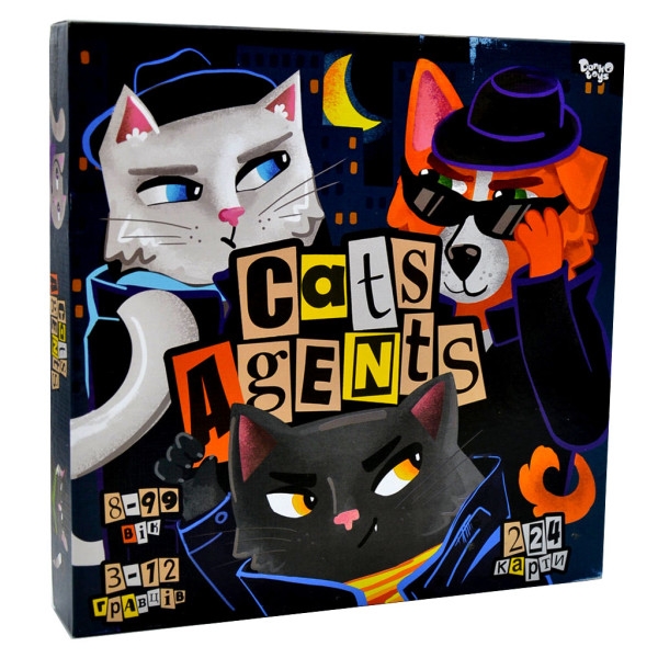 Развлекательная игра "CATS AGENTS" (10) ZT-NS-002265