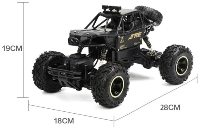 Машинка на радиоуправлении Rock Crawler Черный 1:16 3282 HC445986