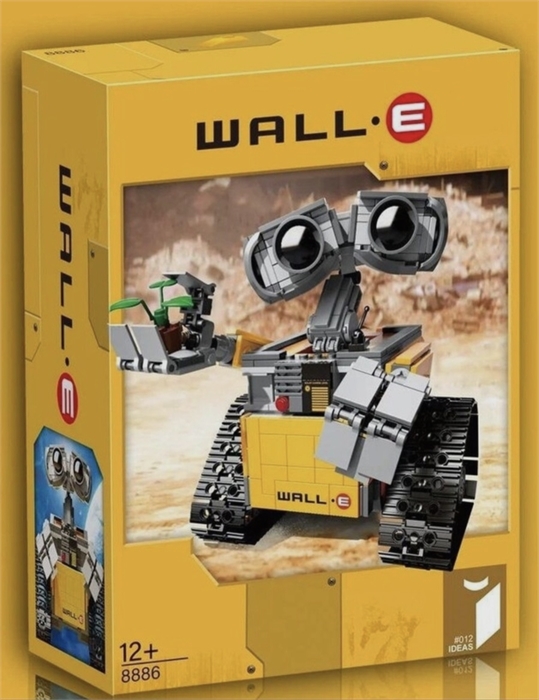 Конструктор WALLE, деталей 687 шт HC434861