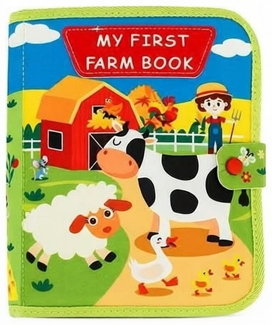 Книжка-игрушка Бизибук Ферма ZT-DM-005465