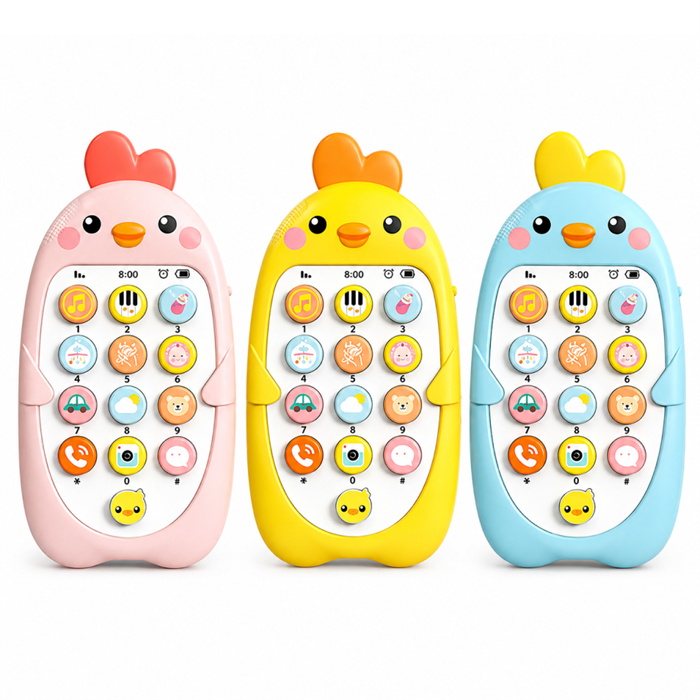 Игрушечный телефон для детей с ушками ZT-SE-002742-1