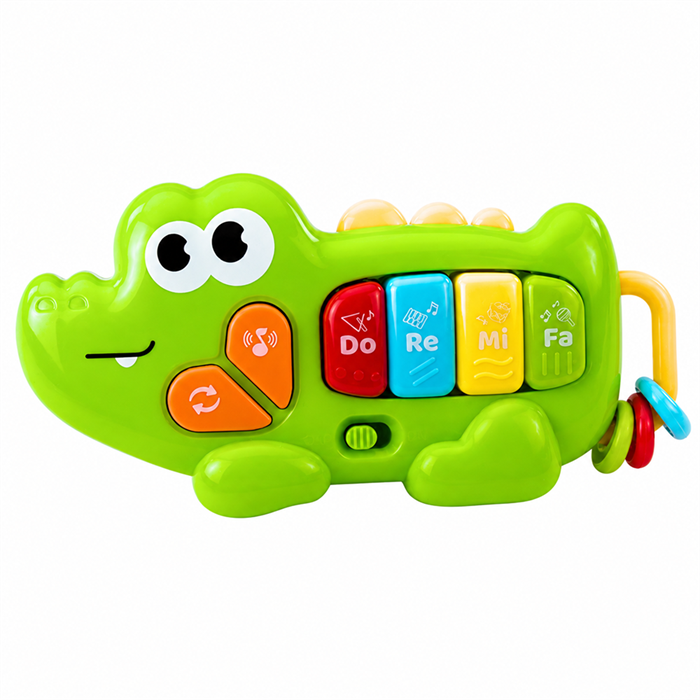 Развивающая музыкальная игрушка Пианино Крокодил HE0567 ZT-DM-005633