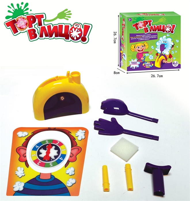Настольная игра Пирог в лицо ZT-NG-005732