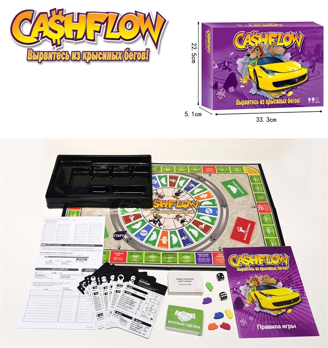Настольная игра Cashflow NG-005729 ZT-NG-005729
