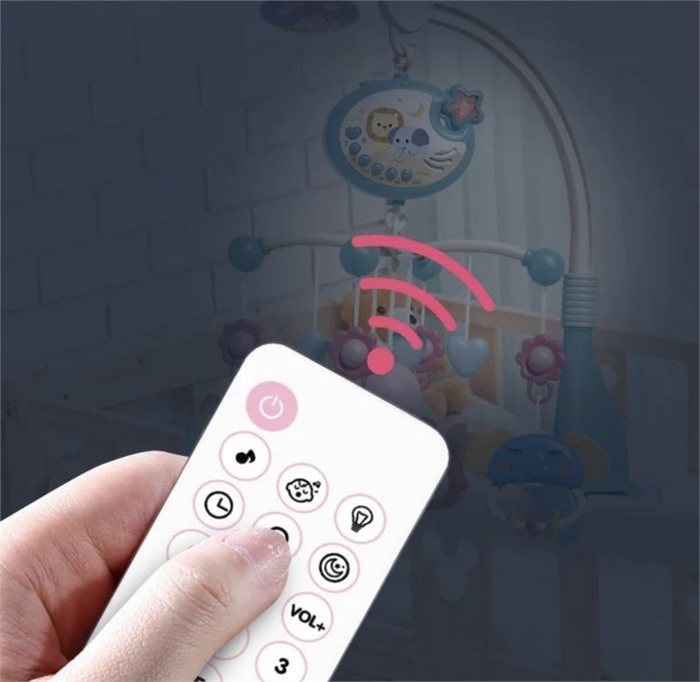 Музыкальный мобиль для новорожденных Красный ZT-PR-003414