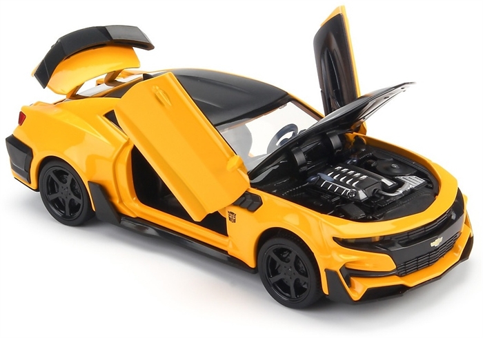 Машинка металлическая Chevrolet Camaro Yellow 5217 ZT-TA-005217 - фото 5452