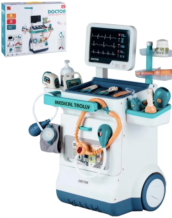 Игровой набор Доктора стол-тележка 660-89 wQyDJC7QiziklltbbWc920 - фото 5492