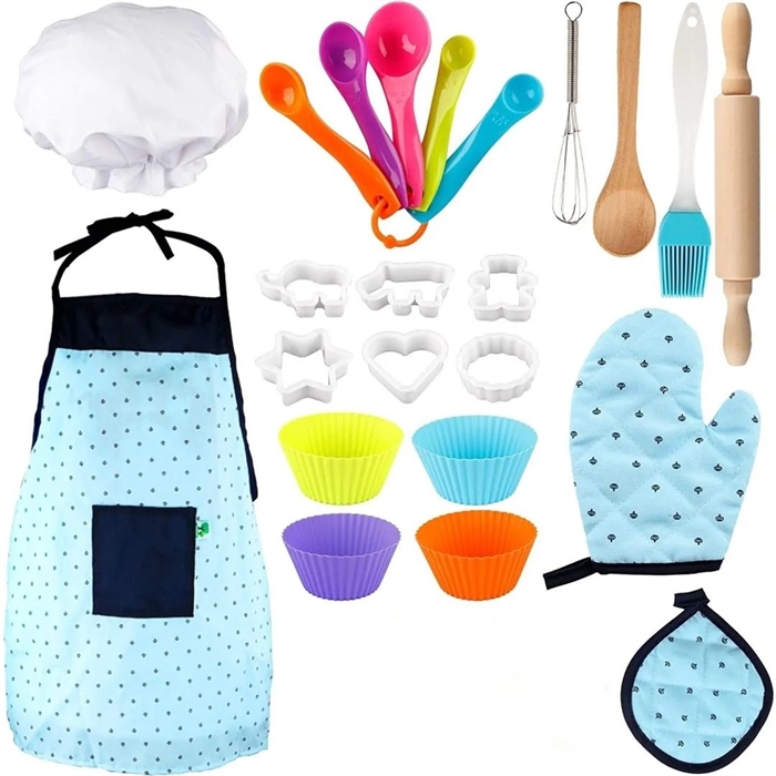 Игровой набор повара Синий HC331416 - фото 5784