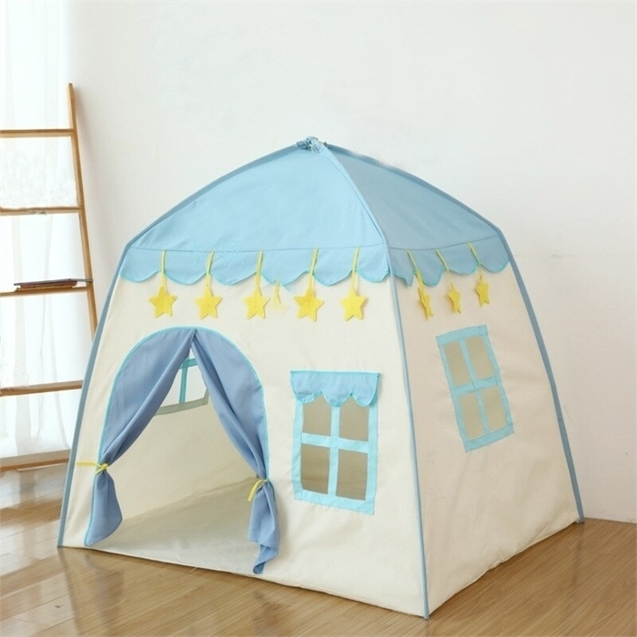 Детская палатка-домик Голубой 130*130*100 HC386354 - фото 5838