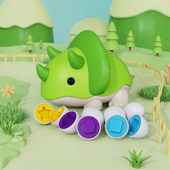 Пазл Яйца развивающая игра-сортер Дино HLX2087A HLX2087A