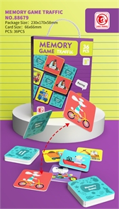 Детская игра "Мемори" для развития памяти 88679 88679