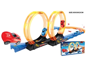 Гоночный автотрек Racing Track Games с двойным лупингом и 2 машинками ZT-TA-005786