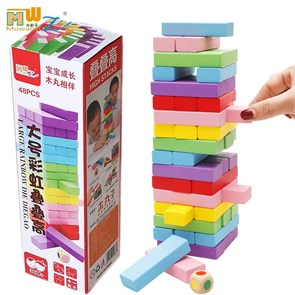 Дженга Цветная MWZ-0068 ZT-NA-001672