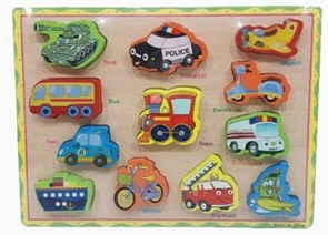 Рамка вкладыш деревянная Транспорт FT ZT-VL-005027