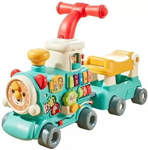 Ходунки каталка для детей 4 в 1 Паровозик с вагоном 6064 6064