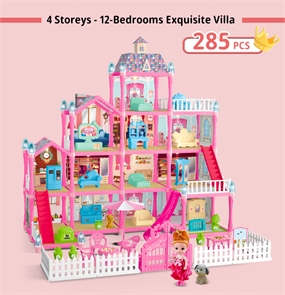 {{photo.Alt || photo.Description || 'Кукольный домик Барби из 13 комнат 285 дет 636-7'}}