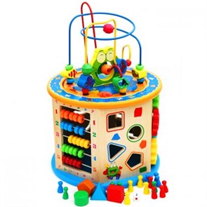 {{photo.Alt || photo.Description || 'Бизикуб Лягушка 7 в 1 YDL1256'}}