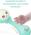 Погремушка музыкальная Зайчик Зеленый ZT-SE-005082