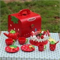 Игровой набор Торт на Др красный клубника KBQ-2020004 ZT-PR-001874