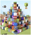Конструктор магнитный Minecraft 150 дет. Red ZT-KO-005687