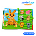 Книжка-игрушка Busy book Животные 6097 ZT-DM-005466