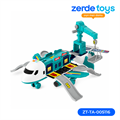Большой игрушечный самолет на треке ZT-TA-005116