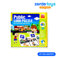 Настольная игра "Public logo puzzle" ZT-NS-002727