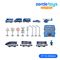 Железная дорога Police 92 деталей ZT-TA-005243