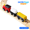Деревянная железная дорога 48 деталей ZT-SR-002670