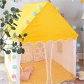Детская палатка-домик Желтый 125*95*130 ZT-PR-002972 - фото 2590
