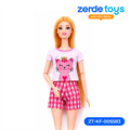 Кукла с туалетным столиком и аксессуарами Blonde ZT-KF-005583