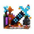 Конструктор магнитный Minecraft 108 дет. Синий ZT-KO-005686