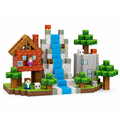 Конструктор магнитный Minecraft 108 дет.  Зеленый ZT-KO-005685
