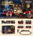 Железная дорога со светящимся поездом Dearbong Steam Retro Train ZT-TA-005812