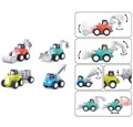 Набор машинок 4 в 1 Спецтехника HA7906 ZT-SE-004910 - фото 3220